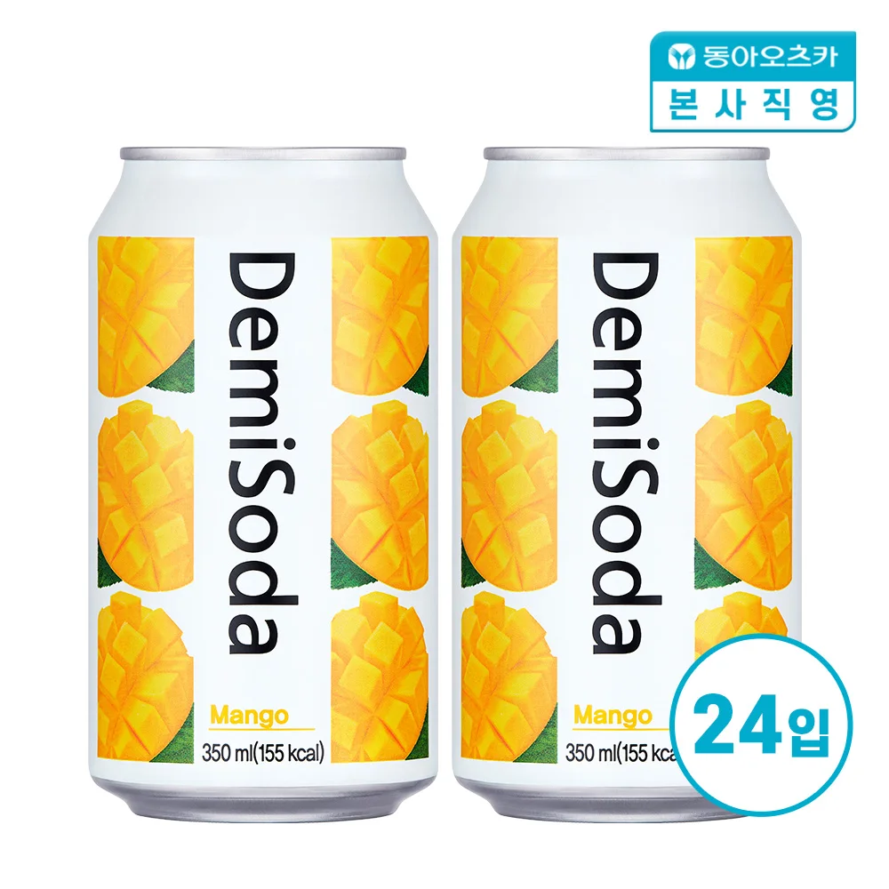 Demi SOda Mango 350ml CAN 24 Mmouth