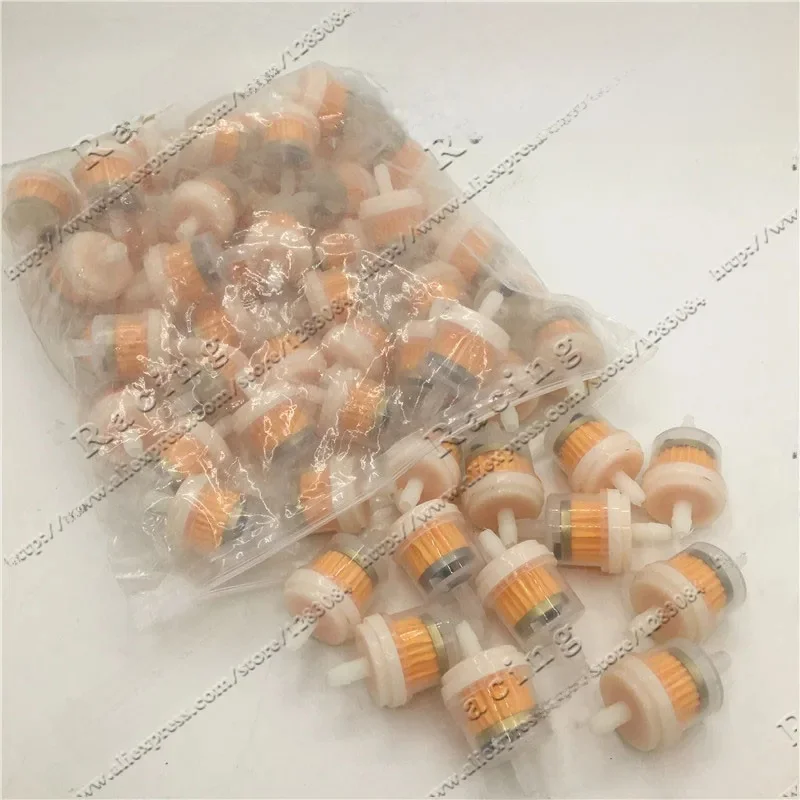 AliExpress Pit Pro Racing Fuel Filter 100 Pieces Engine Inline Gas Magnetic  With Magnet 1/4" 5mm 6mm Fits For ATV Scooter Motorcycle Dirt Pit Bike