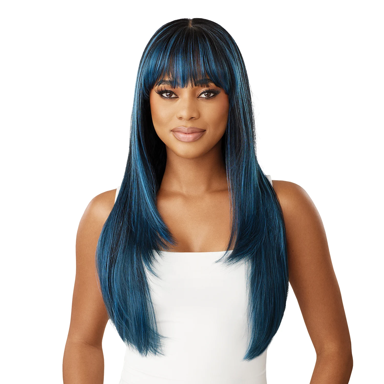 

Outre Synthetic HD Lace Frontal Wig Perfect Hairline Glueless Fully Hand-Tied 13X6 Lace Wig Katrina