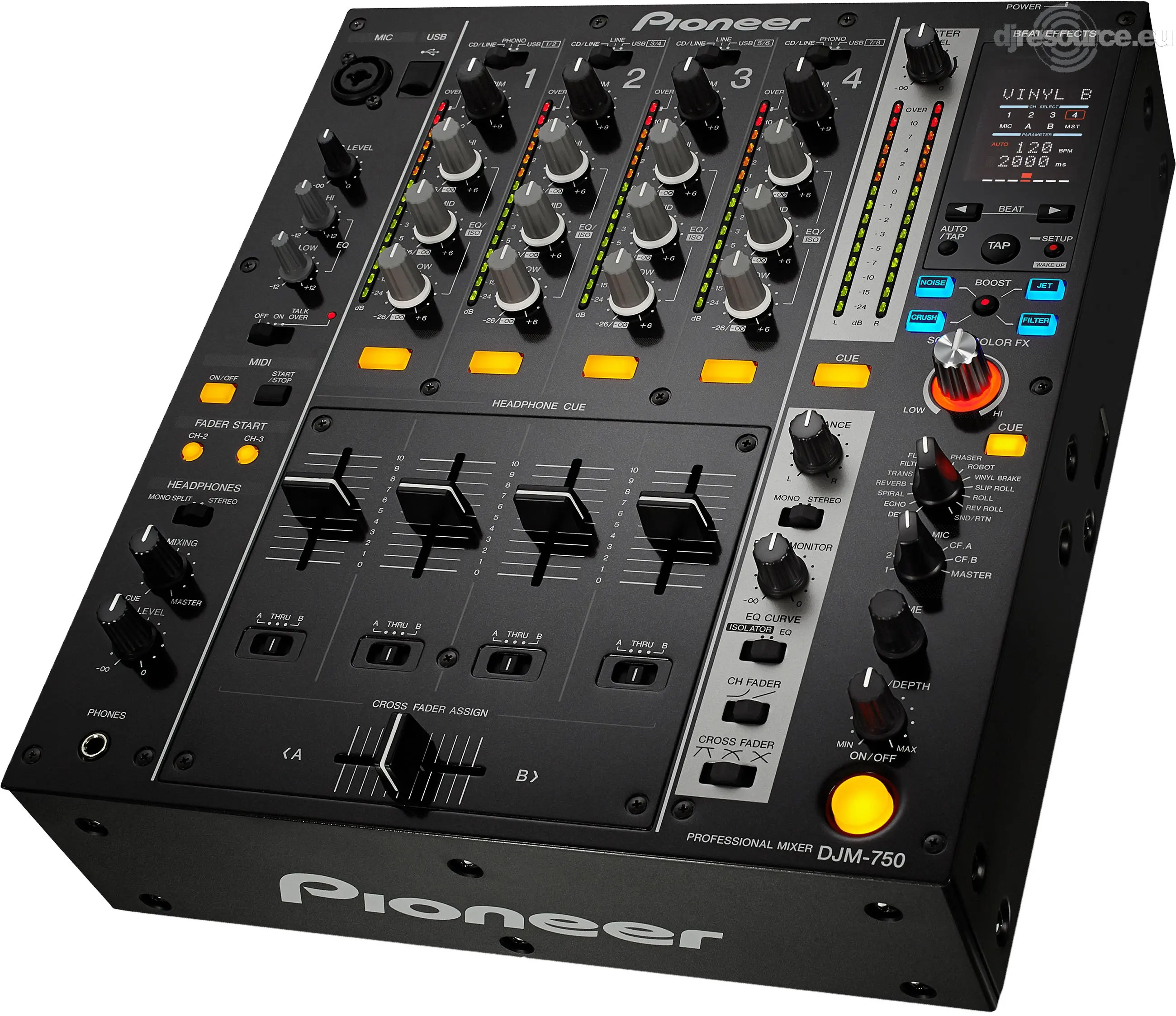 

Новинка, в наличии на Pioneer DJ --- DJM-750> миксер-Gearbase | Djresources