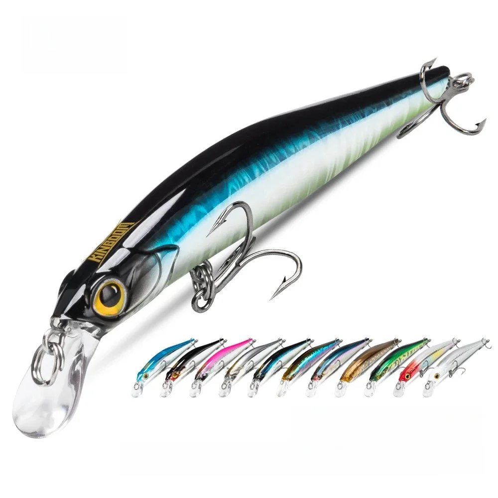 Przynęty Kingdom Hot Selling Jerkbaits 60mm 6g 80mm 9g 105mm 18.6g Tonący Minnow Swimbait Isca Artificial Bait Wobblery Wędkarskie — zdjęcie 2