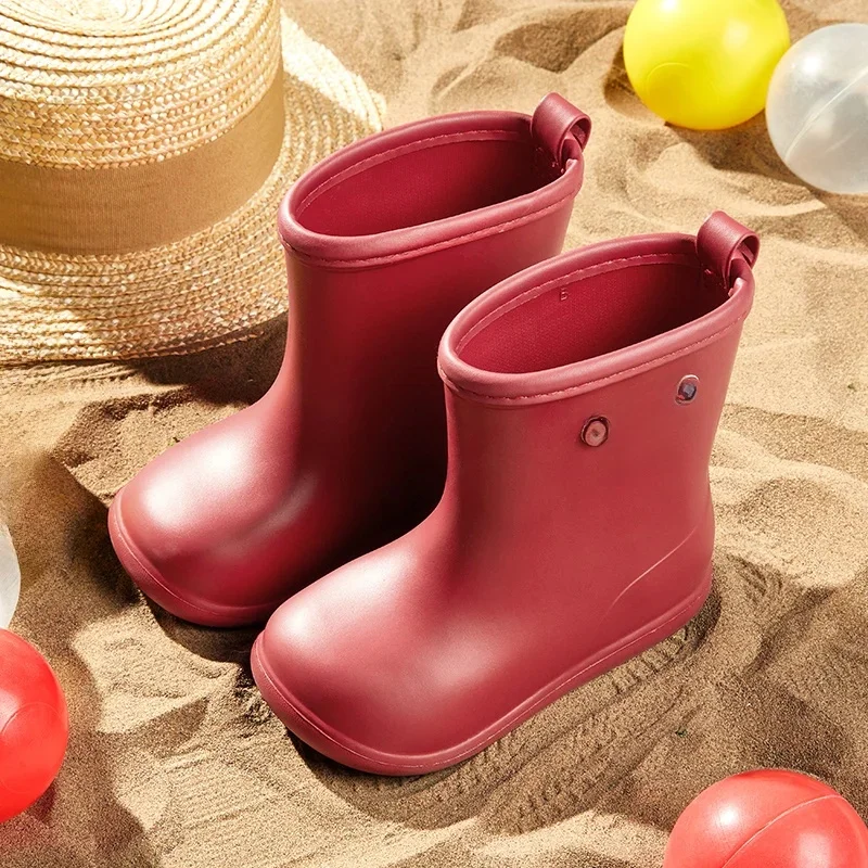 Joyeux bottes de pluie Mario Baby pour garçons et filles imperméables à la pluie en plein air