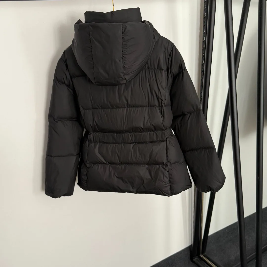 

Новая хлопковая куртка с длинным рукавом и капюшоном, съемная модная хлопковая куртка с поясом