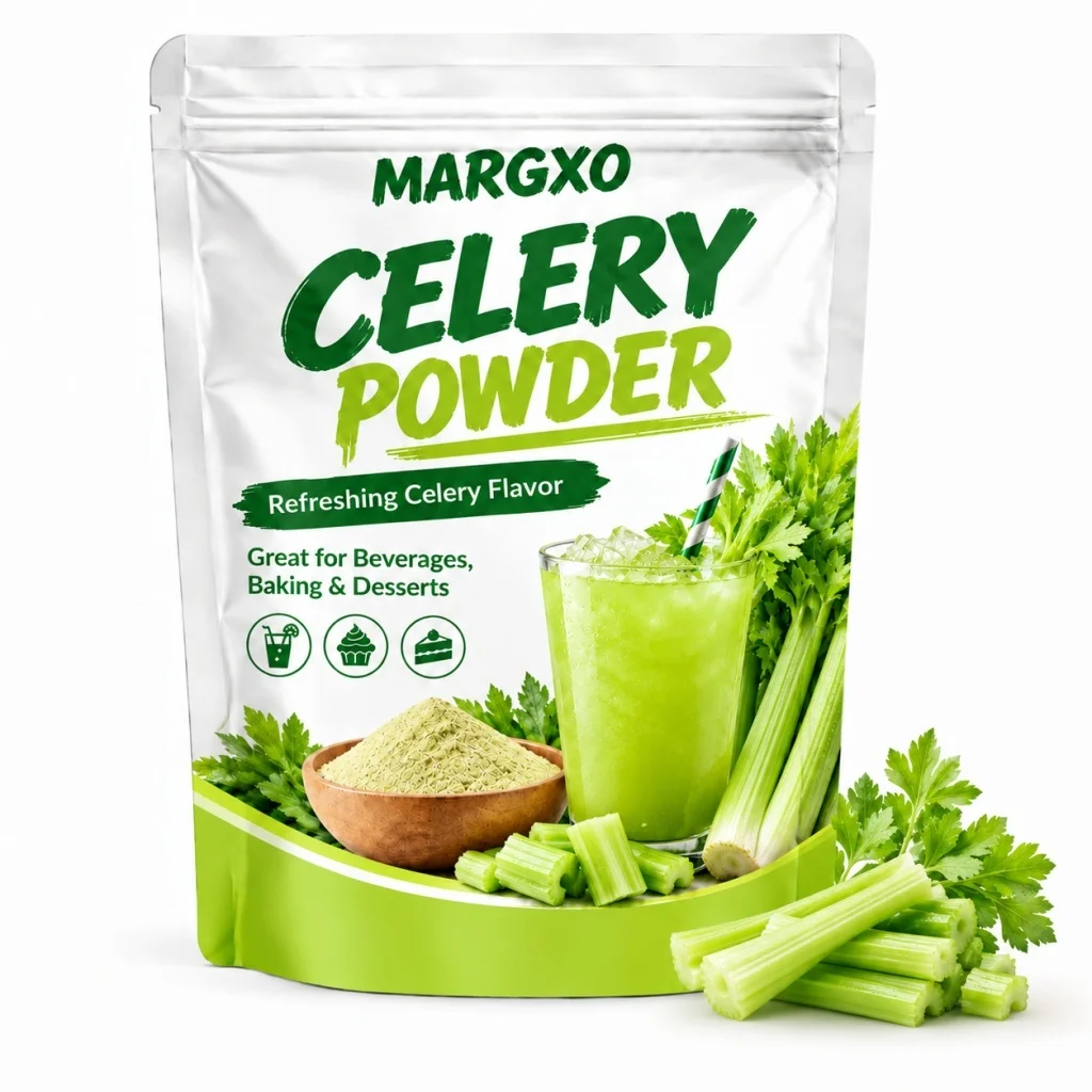 Celery Powder, Fresh Celery Flavor, Natural Celery Vegetable Powder, Great For Soups, Sauces, Vegetable Seasoning, Savory Recipes, 180g, No Added Sugar Or Additives, Convenient For Everyday Meal Preparation