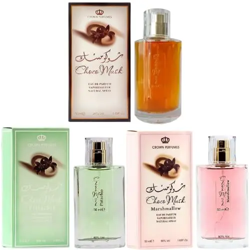 Choco Musk Perfume Trio — product information 1