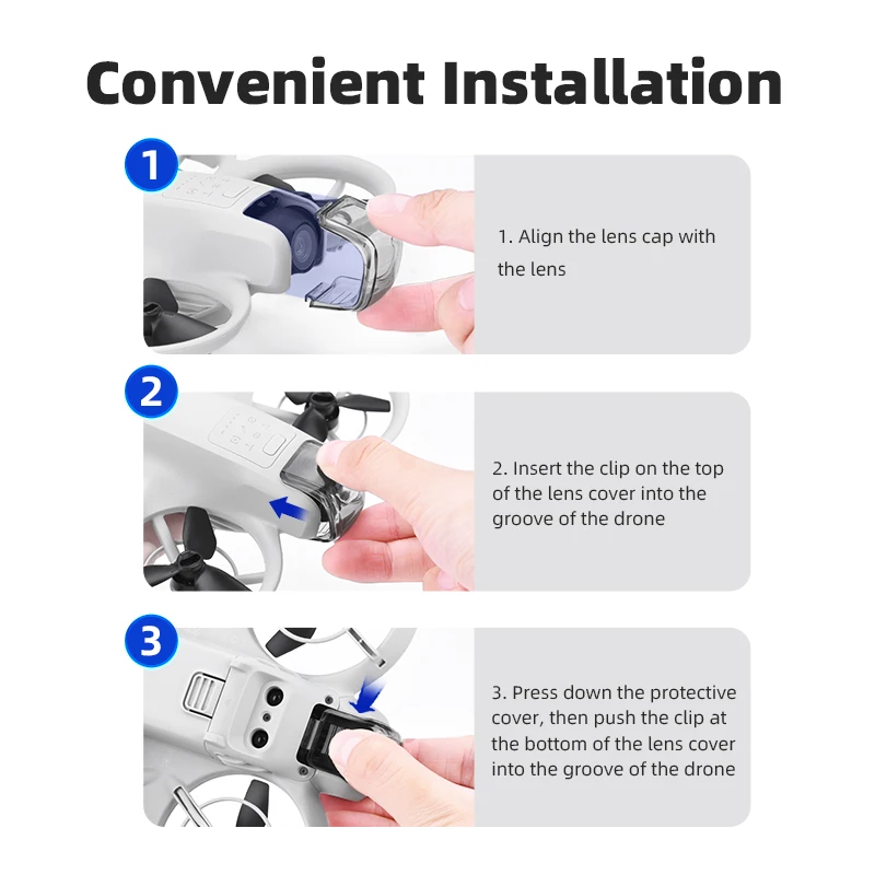 ฝาครอบเลนส์สําหรับฝาครอบเลนส์ DJI Neo,มือถือ Drone Gimbal กล้องที่ครอบ,กันฝุ่นอุปกรณ์เสริมฝาครอบโล่ป้องกัน