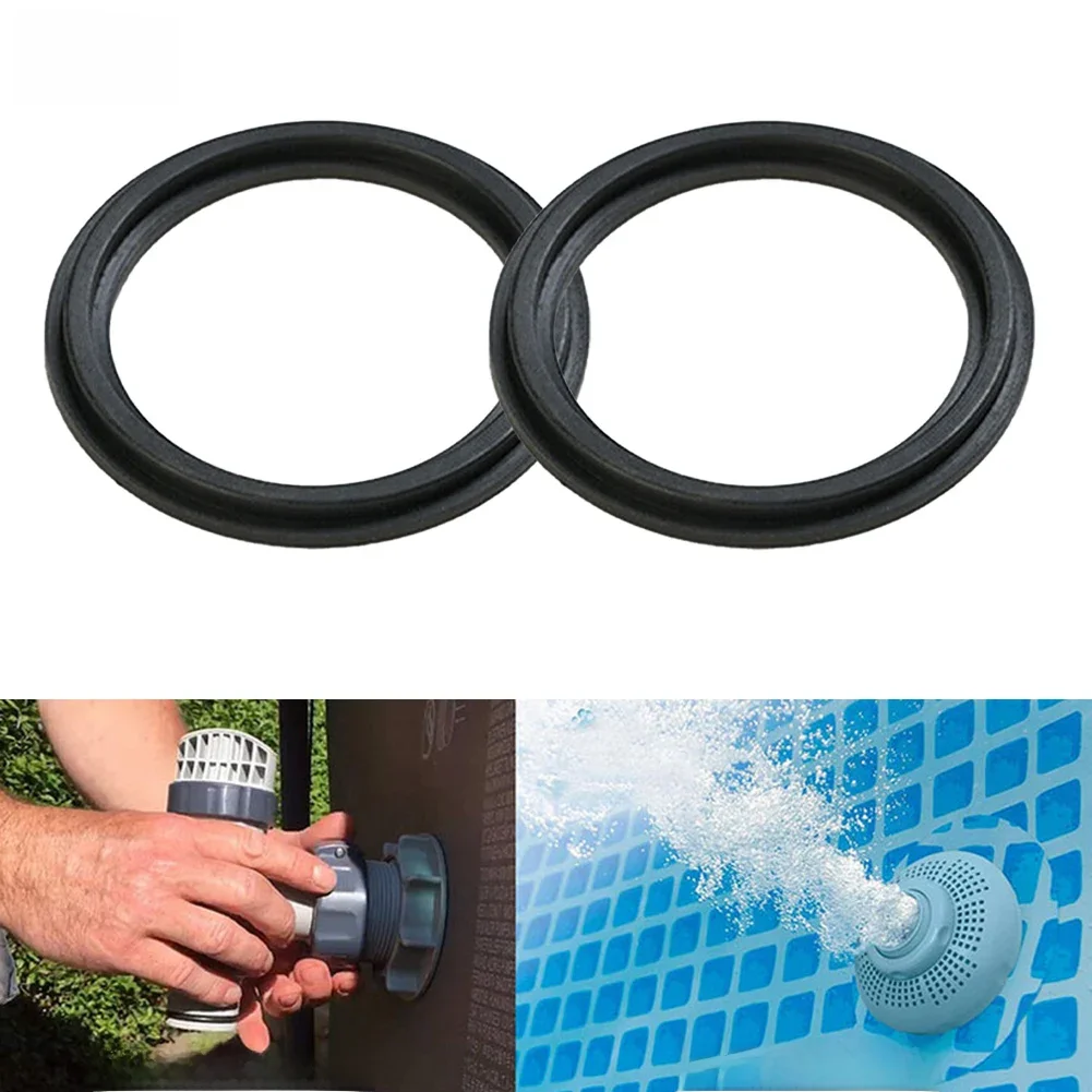 Rondelle en caoutchouc pour la assujetde plongée, rondelle de marche de piscine, accessoires de joint pour Intex 10745 P6029, pièces d'équipement de piscine, 2 pièces,joint piscine,joint pour pompe de