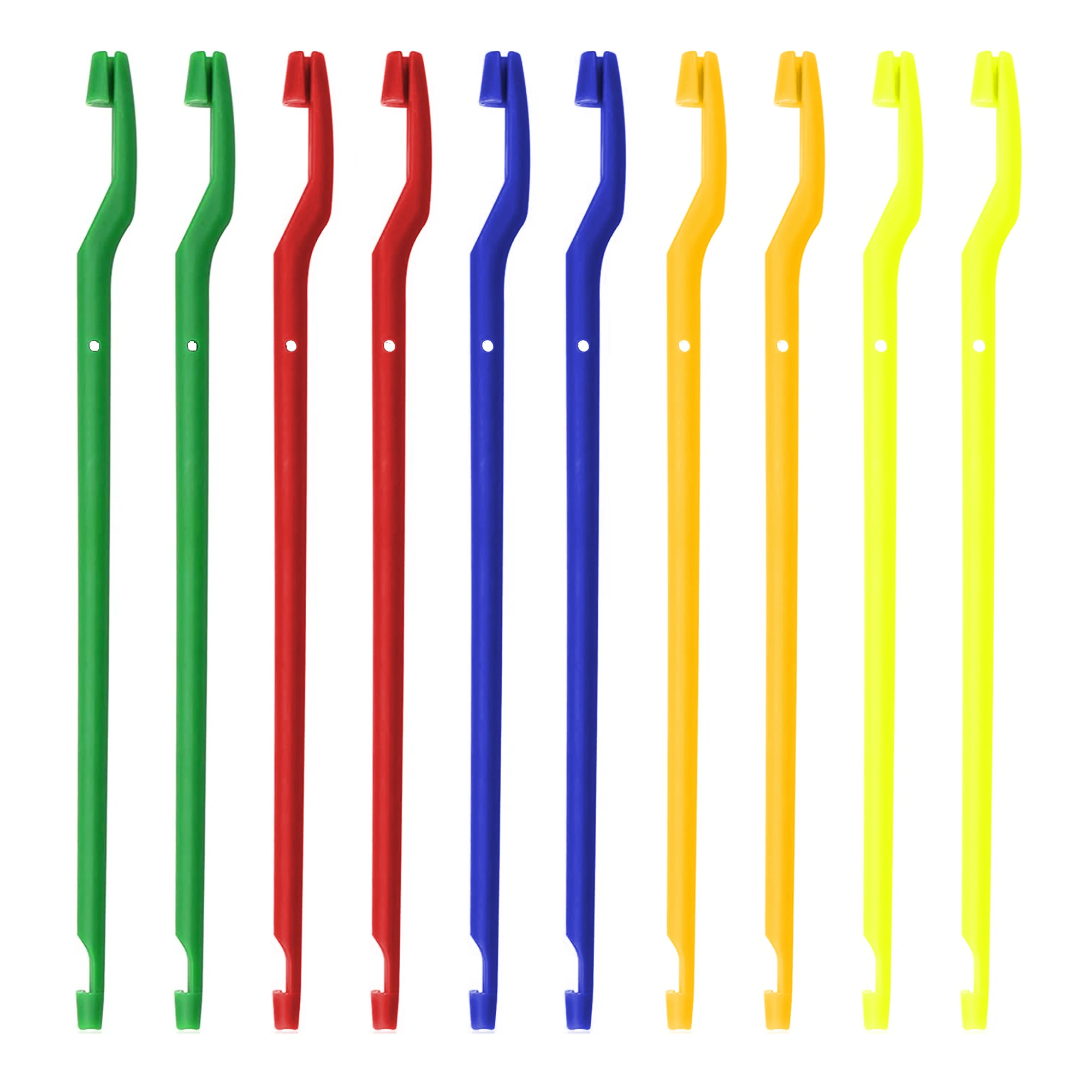 SAMSFX 10PCS Security Extractor Fish Hook Disconnect Remove Quick Disconnect Device Portable Fishing Hook Remover Fishing Tool