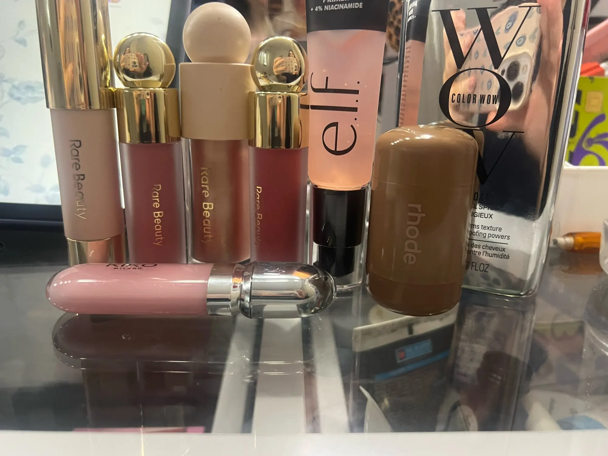 Rare Beauty 3D Face Contour Liquid Bronzer Shade Smooth Highlight Mirror Lasting Natural Nose Shadow Waterproof Brighten Makeup photo review