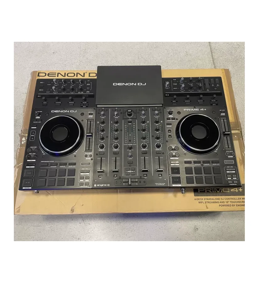 

HOT DEAL Denon-DJ-PRIME4+-4-Deck-Standalone-DJ-Controller-System-(Open Box)