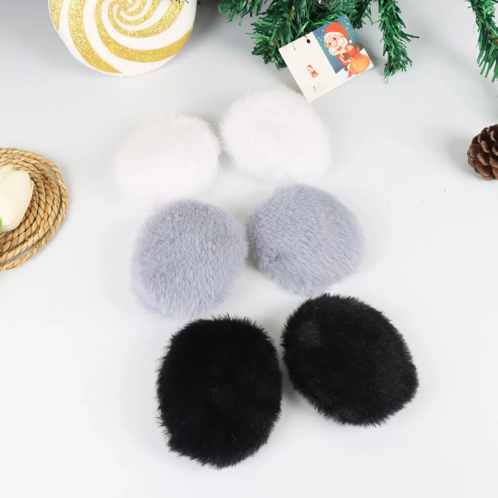 Unisex Outdoor futrzane nauszniki bez nauszników zimowe nauszniki wiatroszczelne nauszniki ochronne prezenty świąteczne — zdjęcie 2