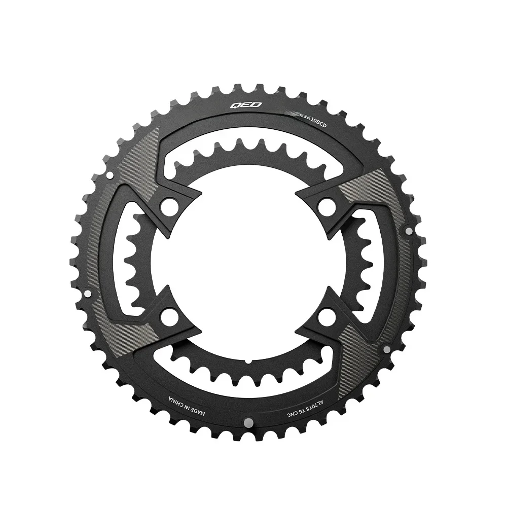 AliExpress NONE Magene Pes Qed Chainring 110bcd Split Hollow Ultra Light Wheel Power Meter Road Bike 50/34 Parts Chainwheel For Shimano Sram