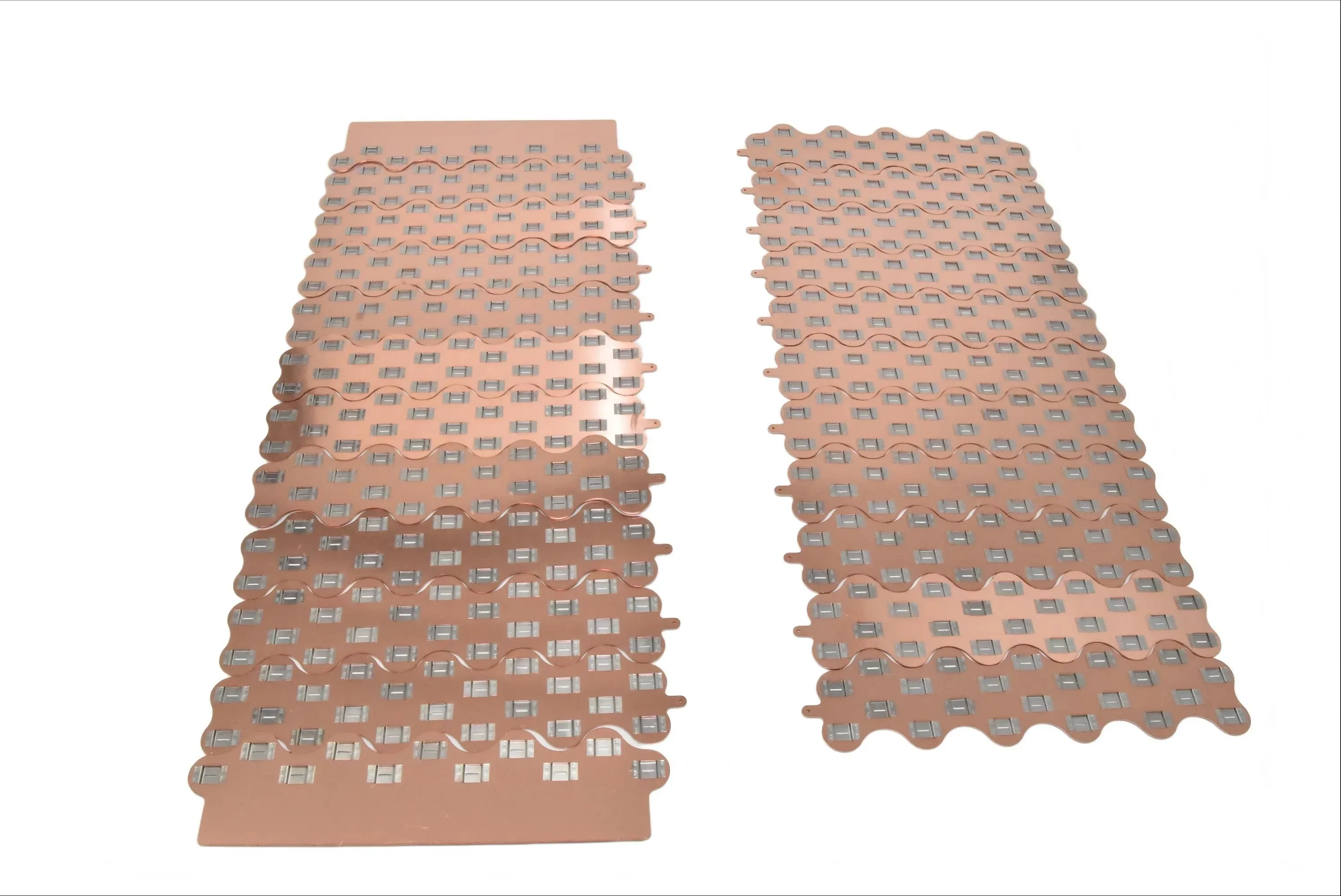 WELLGO Optional 0.3MM Copper No Spacer 21.4MM Big Current 22S11P 21700 Copper Nickel Busbar Custom Size Power Battery Busbar