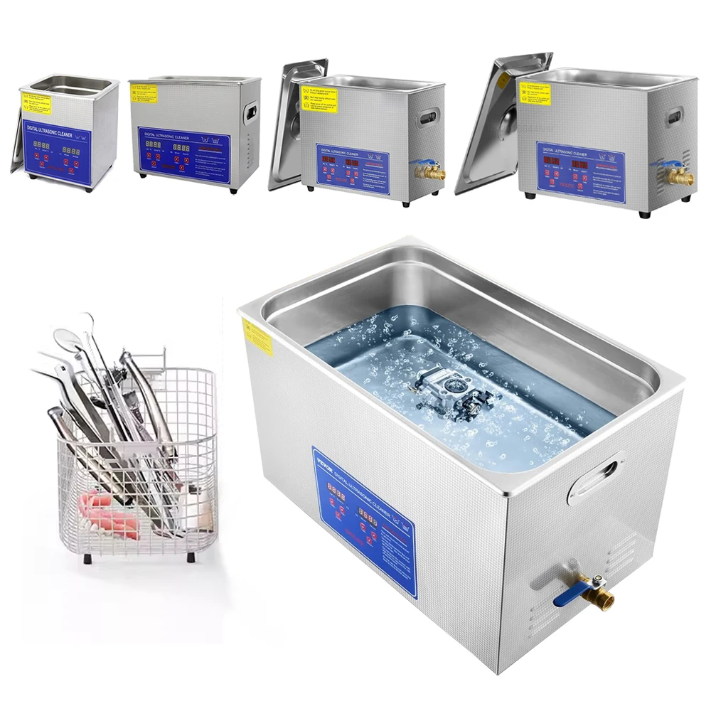 Ultraschallreiniger 2L 3L 6L 10L 15L 22L 30L Ultraschall-Reinigungsmaschine Ultraschallbad für Brillen, Schmuck, Zahnprothesen, Retainer, Linsen, Brettreiniger, Ultraschall-Waschmaschine