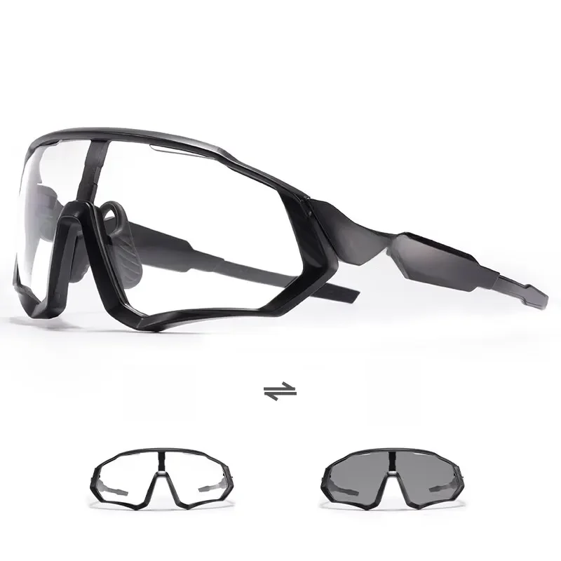 AliExpress SCVCN Cycling Glasses Photochromic Sport Sunglasses Men MTB Mountain Road Bike Eyewear Protection Bicycle Goggles
