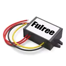 Fulree Customized 12V 24v AC to 12v DC 2A 3A 5A AC to DC Step-up Step Down Converter With DC Boost Buck Connector