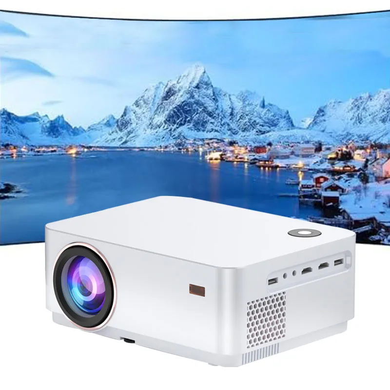 

D5 Native 1080P Projector with 5G WiFi Outdoor Portable Movie Projector Smart Projector for 2026 FIFA World Cup Viewing Party