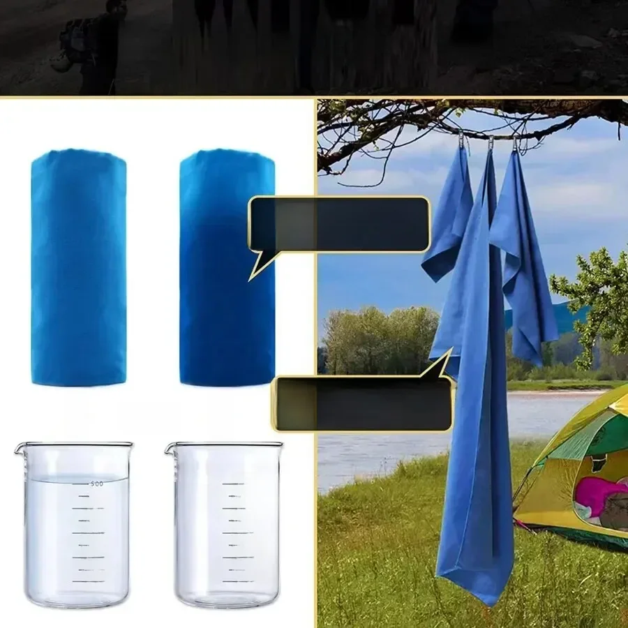Szybkoschnący ręcznik sportowy 40X80/76X152CM mikrofibra bieganie joga siłownia Fitness koszykówka Outdoor Camping piesze wycieczki ręczniki plażowe — zdjęcie 2