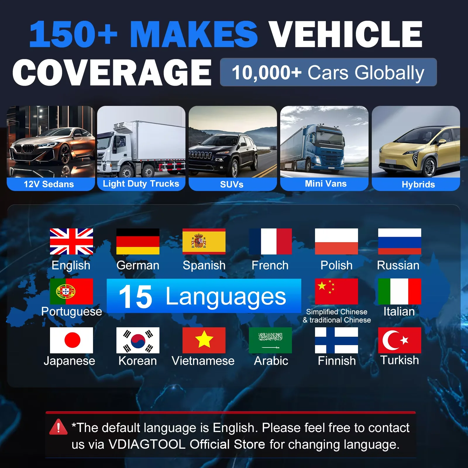 Picture 7: VDIAGTOOL VD70 All Systems Car Diagnostic Tools Key Programmer Automotive Bidirectional Scanner ECU Programming/Coding FCA DOIP