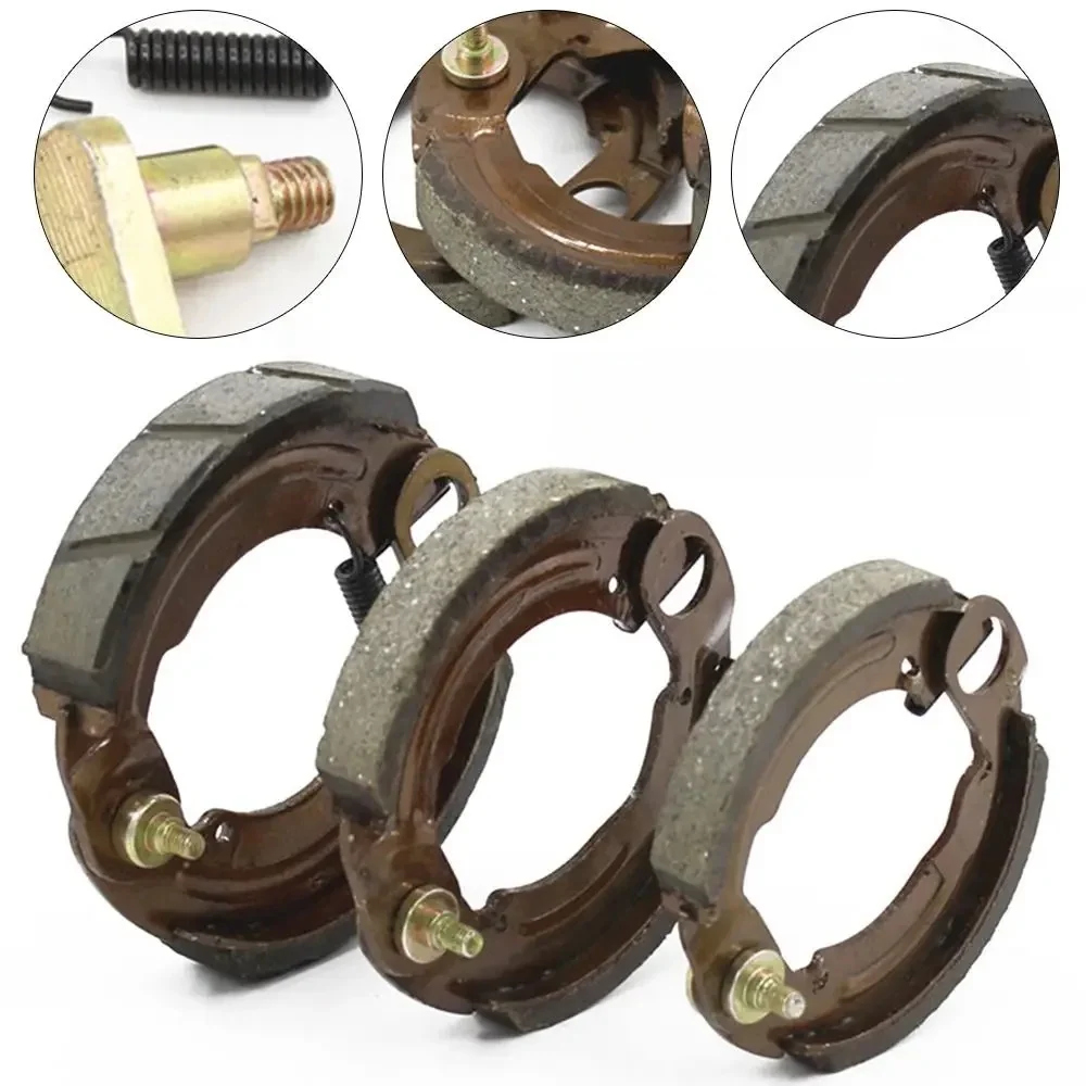 AliExpress Parts Motorcycle Disc Brake 90 100 110Type Scooter E-bike Drum Brake Block Pads Pedal Block Pads Brake Shoe Block
