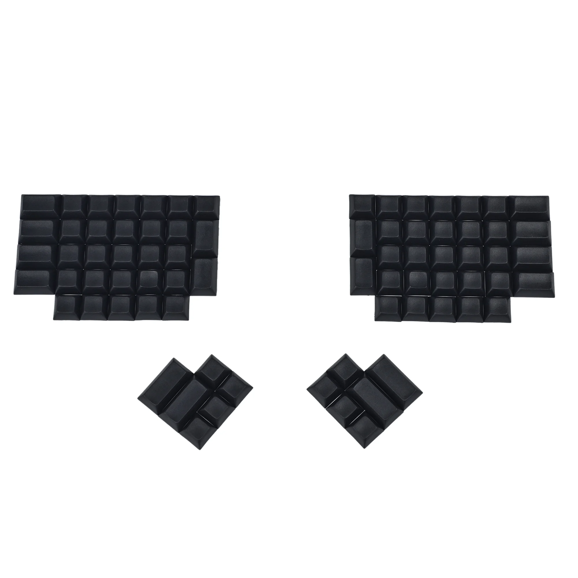 YMDK DSA Profile PBT Blank Keycap Set For Ergo Ergodox Planck Preonic Lily 58 Keyboard