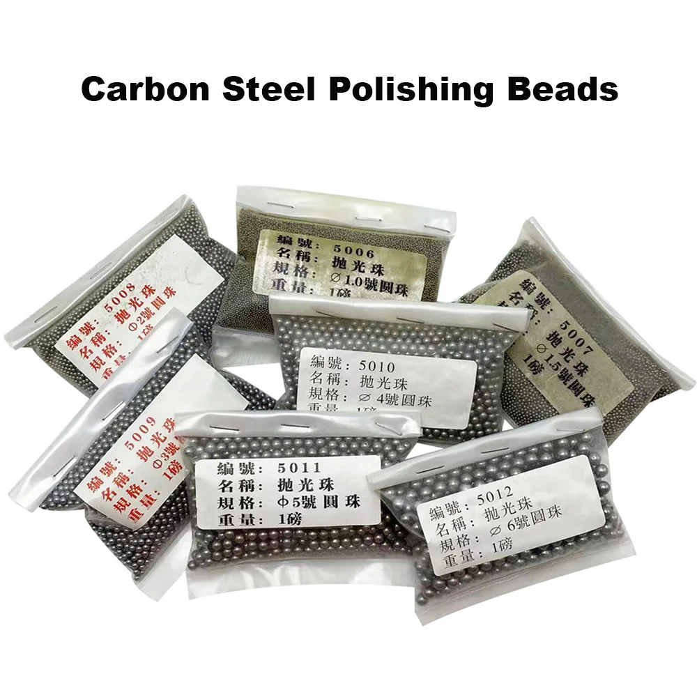 450g Jewelry Tools Carbon Steel Polishing Beads For Jewelry Tumbling Polishing Round /oval/UFO/Cylindrical Shape Polishing Beads