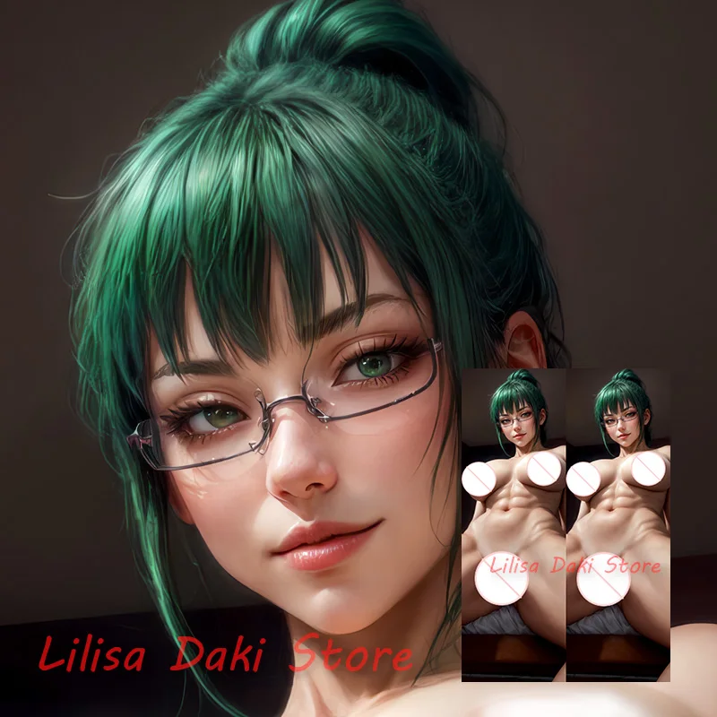 Dakimakura-funda de almohada de cuerpo de Anime para mujer, Maki Zenin, Impresión de doble cara, tamaño real, regalos