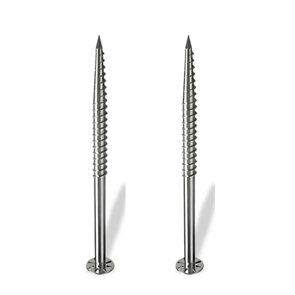 Custom Hot-Dip Galvanized Helical Piles 5L BM Carbon Steel Pipe ERW Helical Weld Oil Pipeline Construction 6 Meters Bending