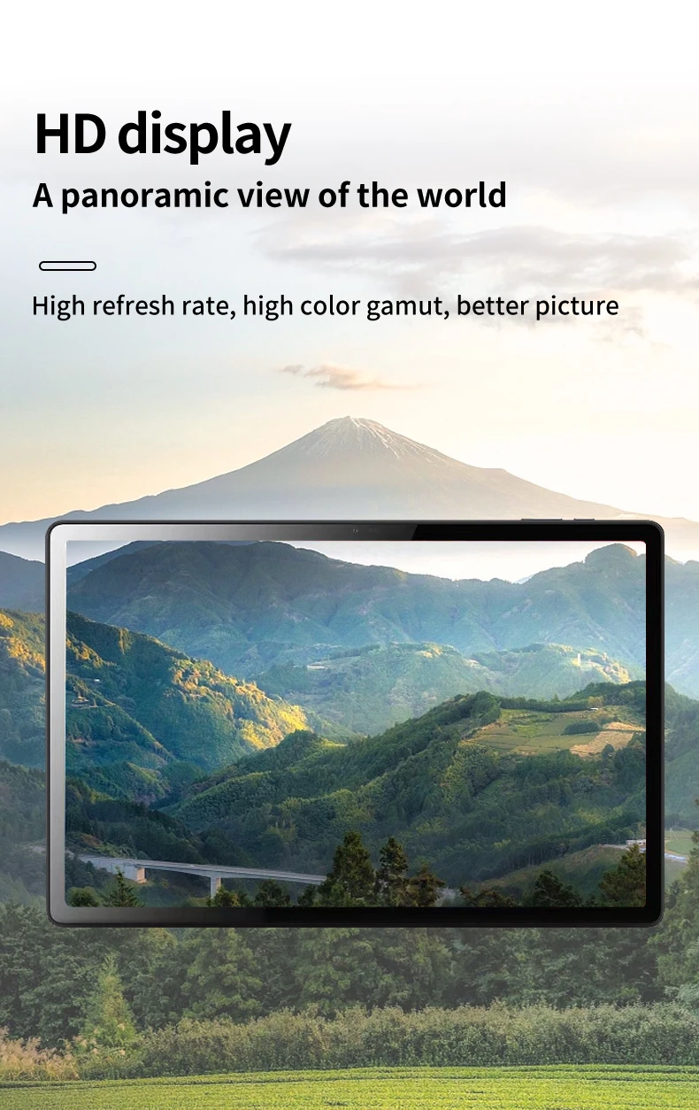 Tablet Android 13 com Google Play, Bluetooth e WiFi, 10 Core, Rede Dupla 4G e 5G, GPS, 20GB de RAM, 1TB ROM, 14 Polegadas, Nova Chegada, 2020