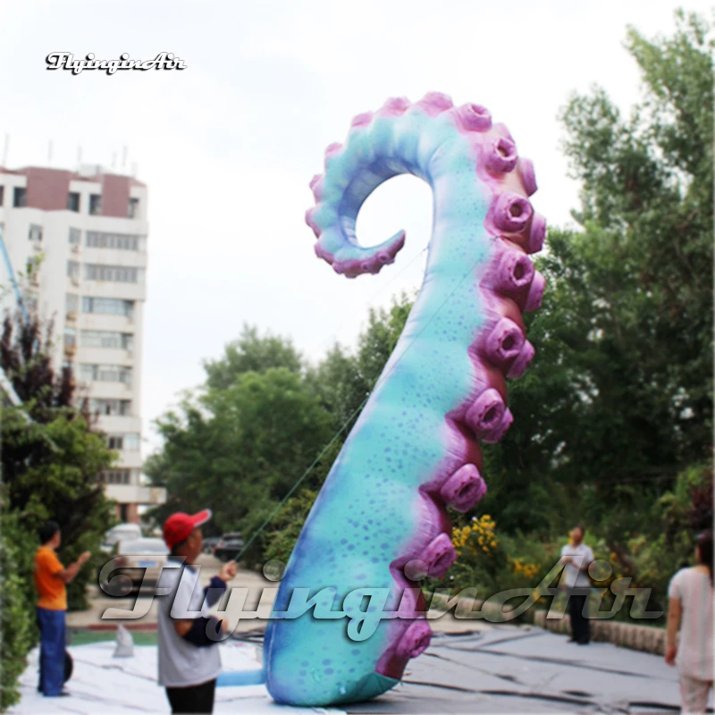 

Large Inflatable Octopus Tentacle Sucker-bearing Arms Real Airblown Octopus Leg For Concert Stage Decoration