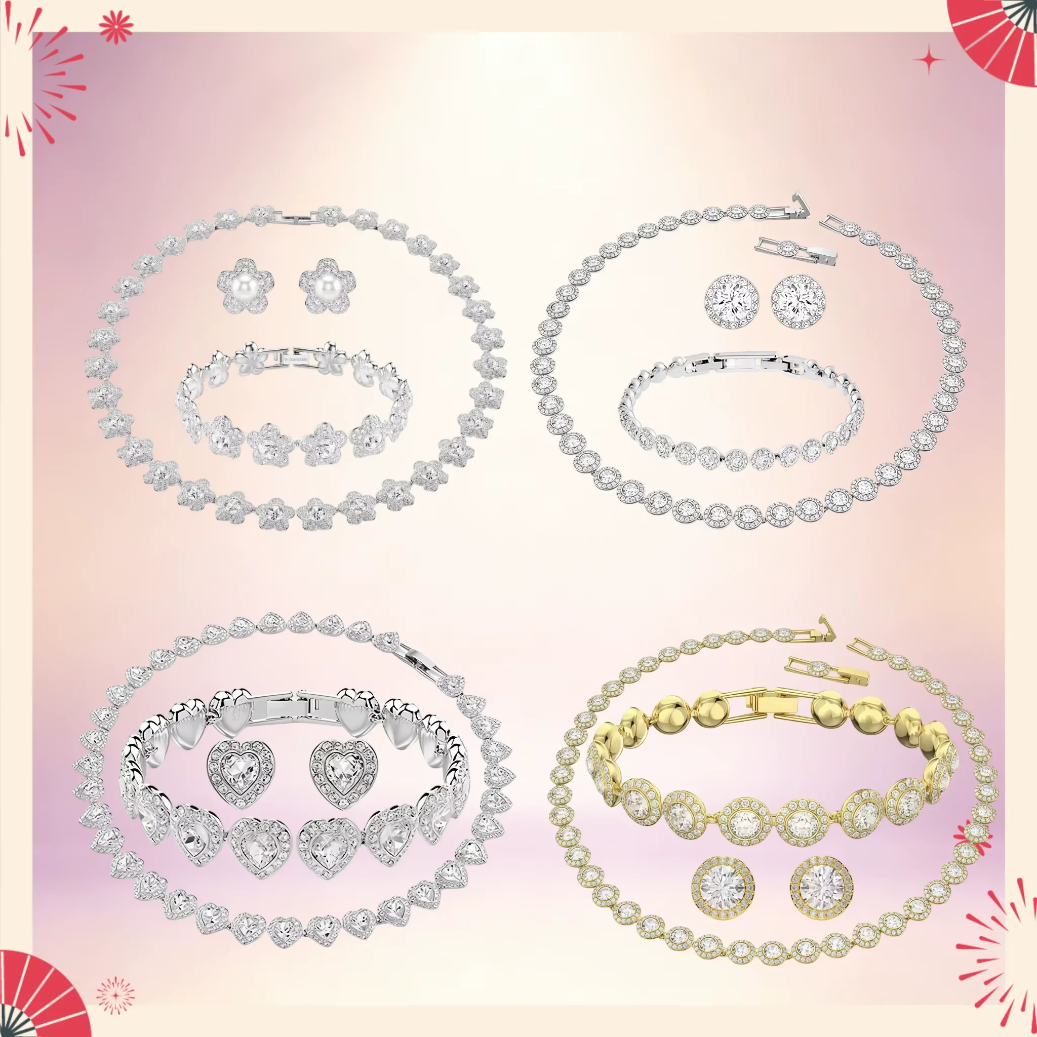 Women Accessories Sale - Wysokiej jakości naszyjnik w kształcie serca,