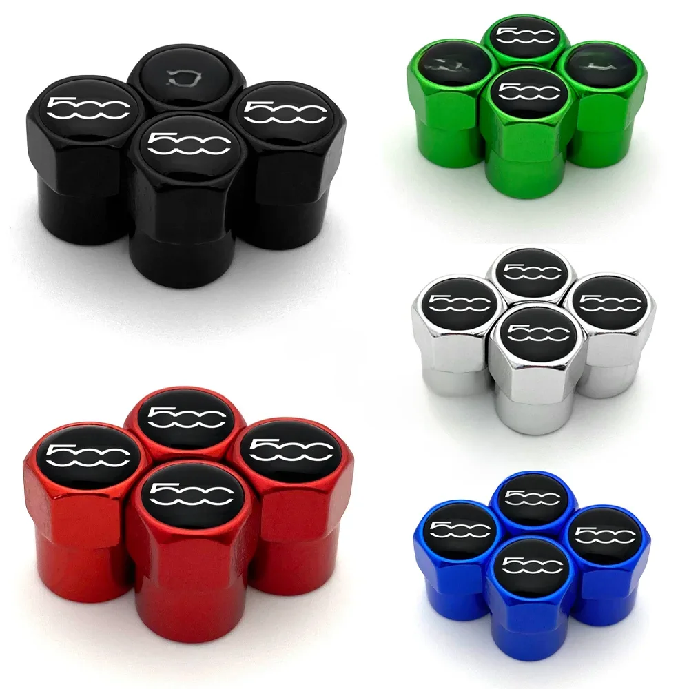 Liga de alumínio Roda Pneu Válvula Caps, Ar Pneu Stem, Capa Case, Plugs, Hermético, Styling