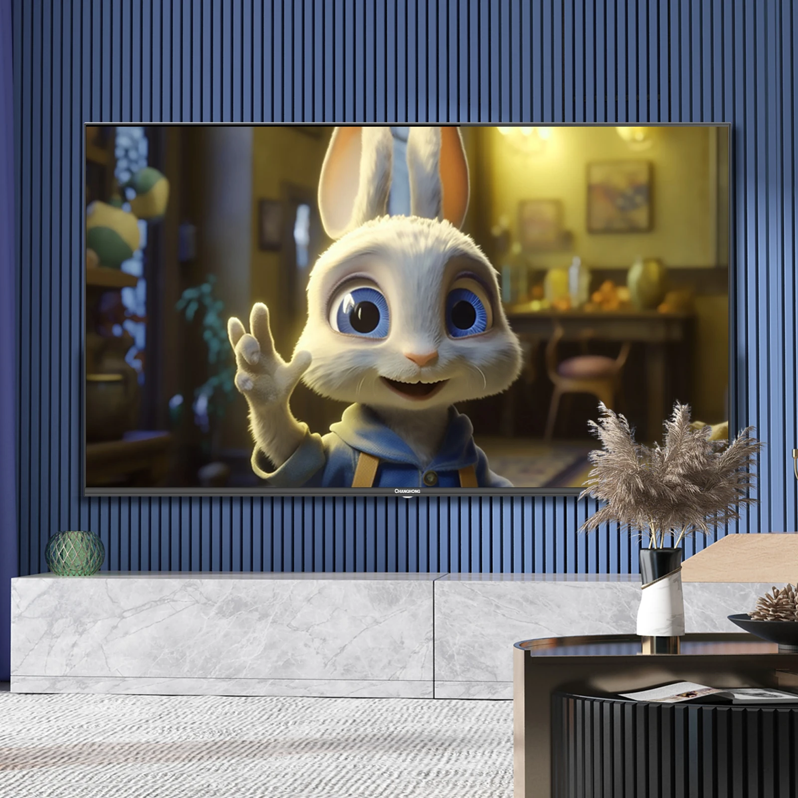 CHANGHONG창홍 G7L 55인치 139cm 4K UHD U55G7L 구글TV HDR 스마트 LED tv 스탠드형 벽걸이형 티비