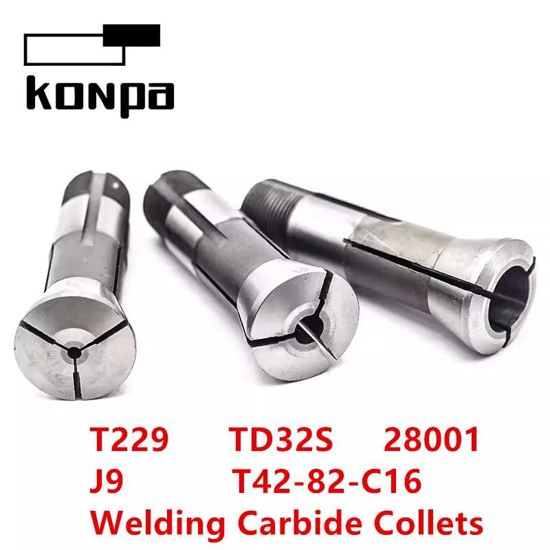 Soldagem Guia Carboneto Arbustos T229 t j9 28001 Td32s T4282-c16 Torno Workpiece Luva de Orientação Pinça Chuck Ajustável