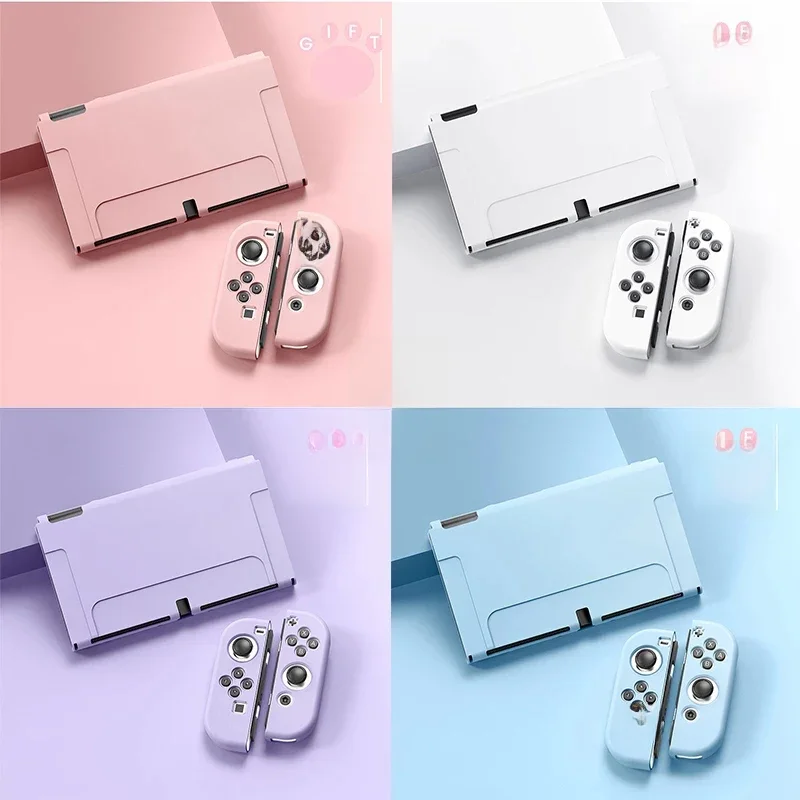 Fundas Carcasa pour Nintendo Switch OLED Swich Swith Joy Con Joycon accessoires jeu Protection housse Capa Etui coque Funda
