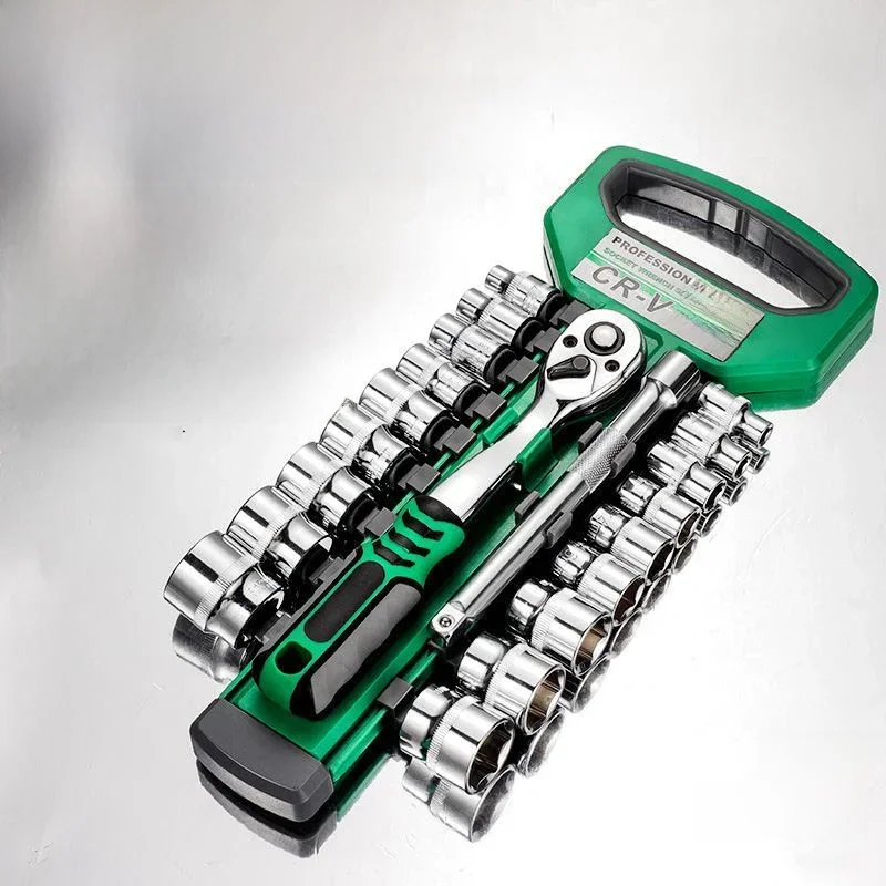 1/4  3/8 1/2 Inch Ratchet Wrench 72 Tooth Drive Ratchet Socket Wrench Tool Multi-funtion DIY Hand Tool Ratchet Handle Wrench