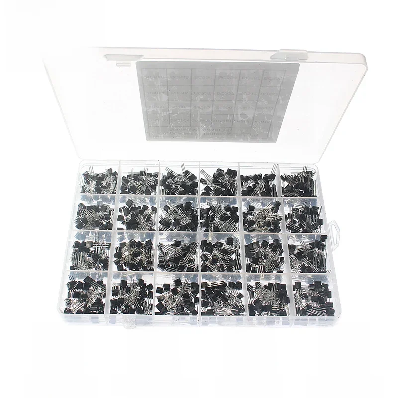 Jogo dos transistores NPN PNP, S8050, S8550, S9012, 2N3904, 2N3906, C1815, A1015, MJE13001, BC327,