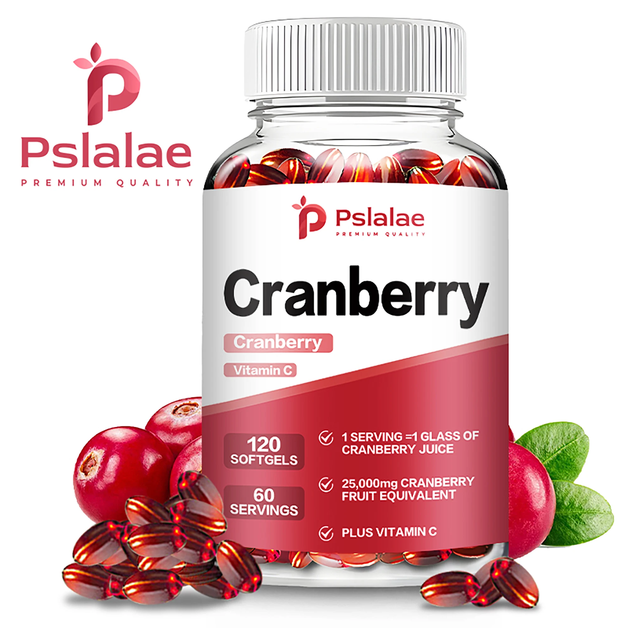 Organic Cranberry - Supports Urinary System Health Bladder Health, Antioxidant - Rich in Vitamin C - 120 Capsules