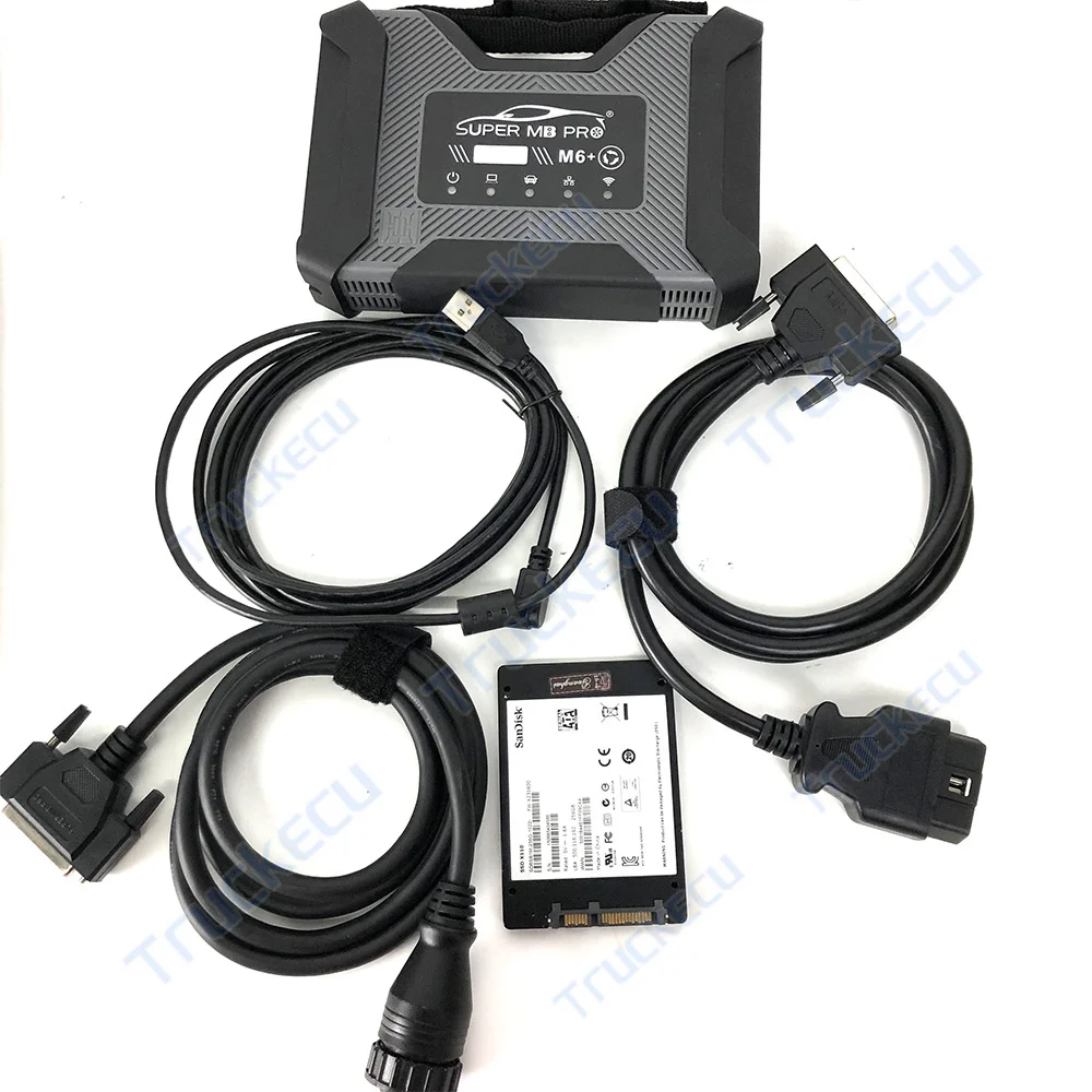 

for Super MB M6 Pro Doip xentry Wireless Star Diagnosis Tool Full configuration Support car truck Original Software MB Star