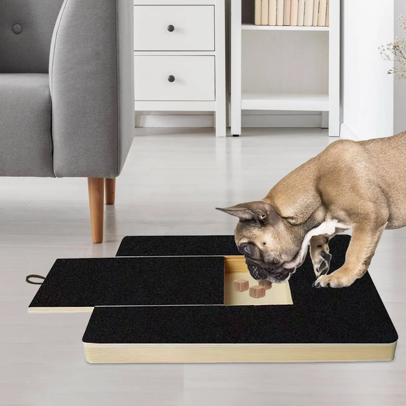 Wood Dog Scratching Board Pet Nail File Scratch Pad Grinding Toy Pet Paw Trimming Care Indoor Pet Training Accessory