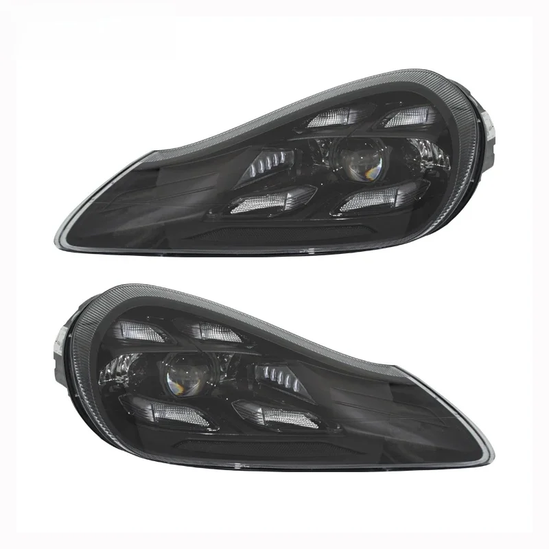 957 Światła samochodowe dla 2007-2010 Porsche Cayenne Reflektor LED Matrix Przednia lampa DRL Auto Akcesoria Plug Play — zdjęcie 2