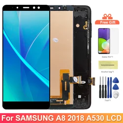 A530 A530F A530F/DS Display Screen Replacement for Samsung Galaxy A8 2018 A530 Lcd Display Digital Touch Screen Assembly