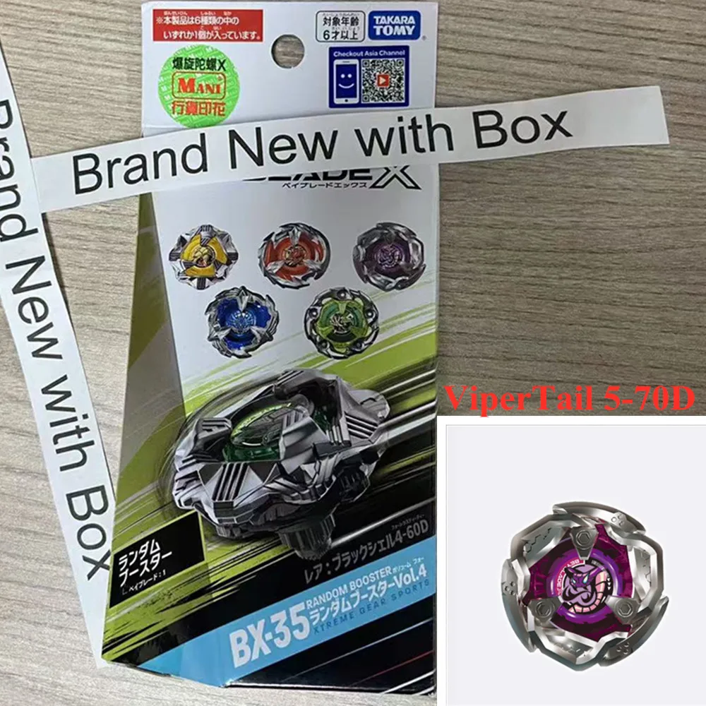 TAKARA TOMY Bey X BX-35-06 Rehausseur Viper Tail 5-70D