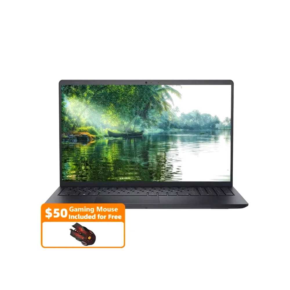 Dell Inspiron 15.6" Business Touchscreen Laptop,Intel Core i7-1355U,64GB RAM,4TB SSD,‎Intel Iris Xe Graphics,with Gaming Mouse