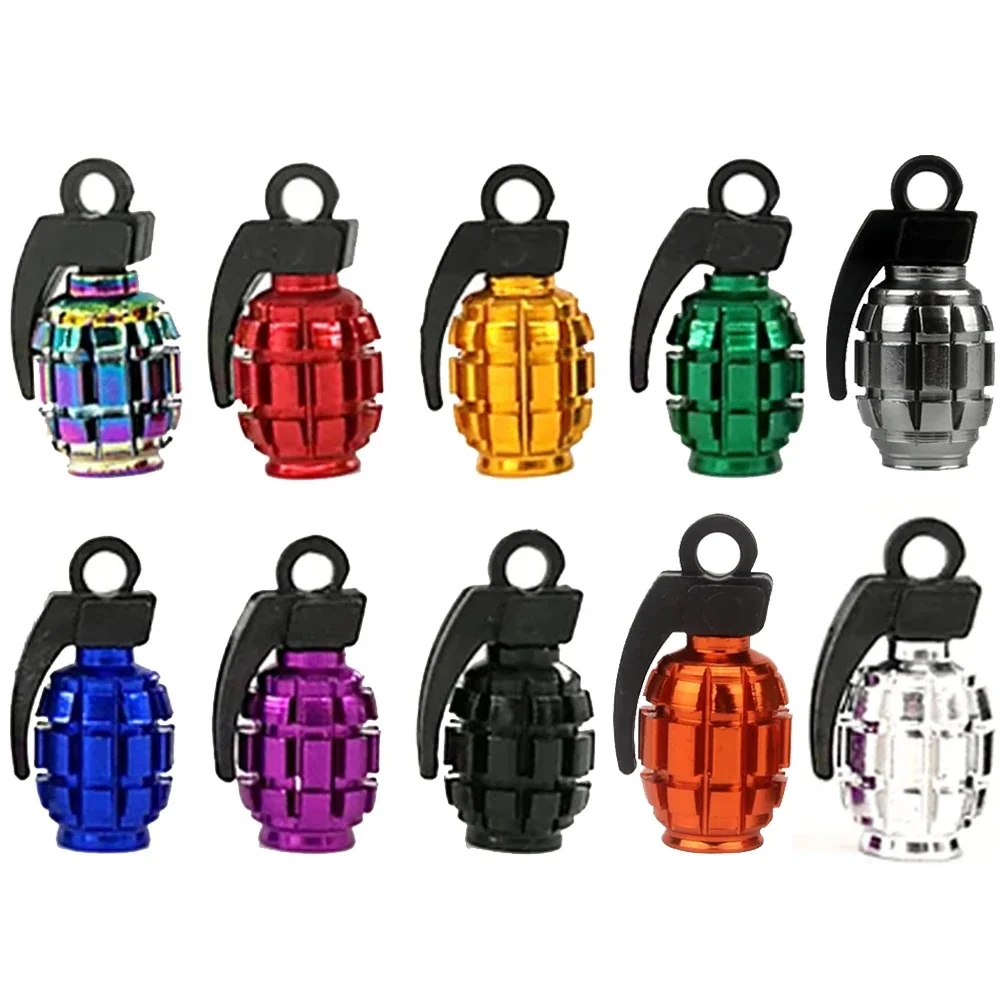 AliExpress AUTCOAT 4Pcs/Set Universal Car Truck Motocycle Wheel Tyre Valve Caps Bicycle Tire Air Valve Cover