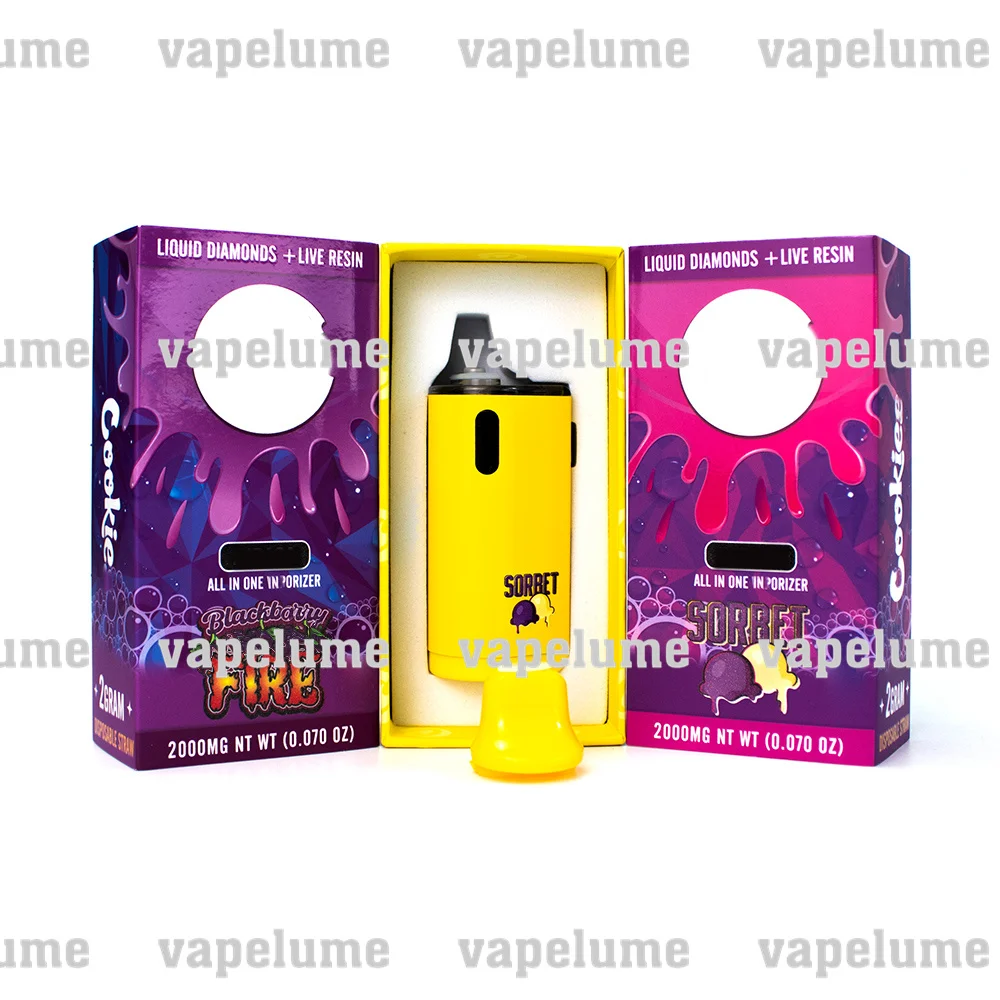 Penna Vape Usa e Getta con Batteria Ricaricabile Packman, 350mAh, Display Cookie Sreen, Kit Iniziale 400mAh