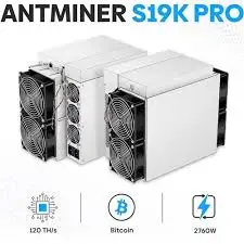 BA Buy Bitmain Antminer S19k Pro 120Th Bitcoin BTC/BCH/BSV SHA-256 ASIC Miner