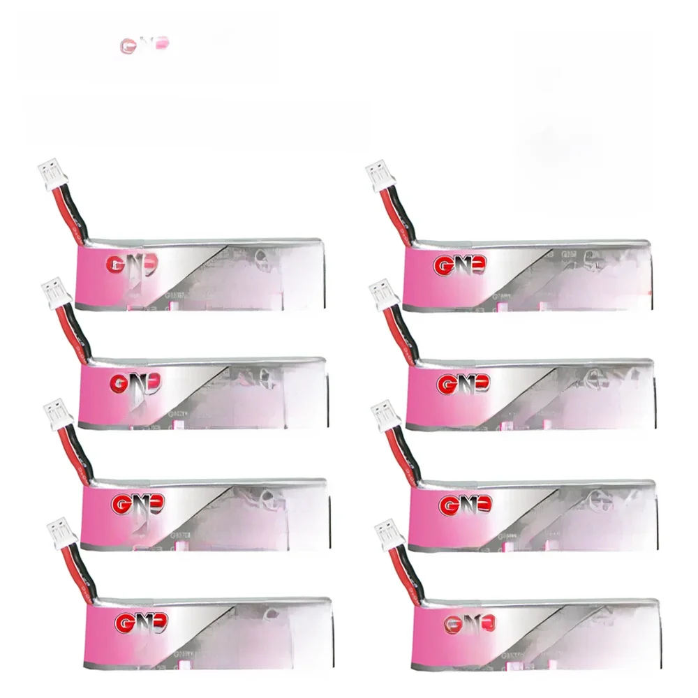 Batterie LiPo GNB HV 1S 3.8V 450mAh 80C/160C pour Drone de course FPV Tiny7 Beta75S Emax Tinyhawk Snapper7, pièces de modèle de quadrirotor