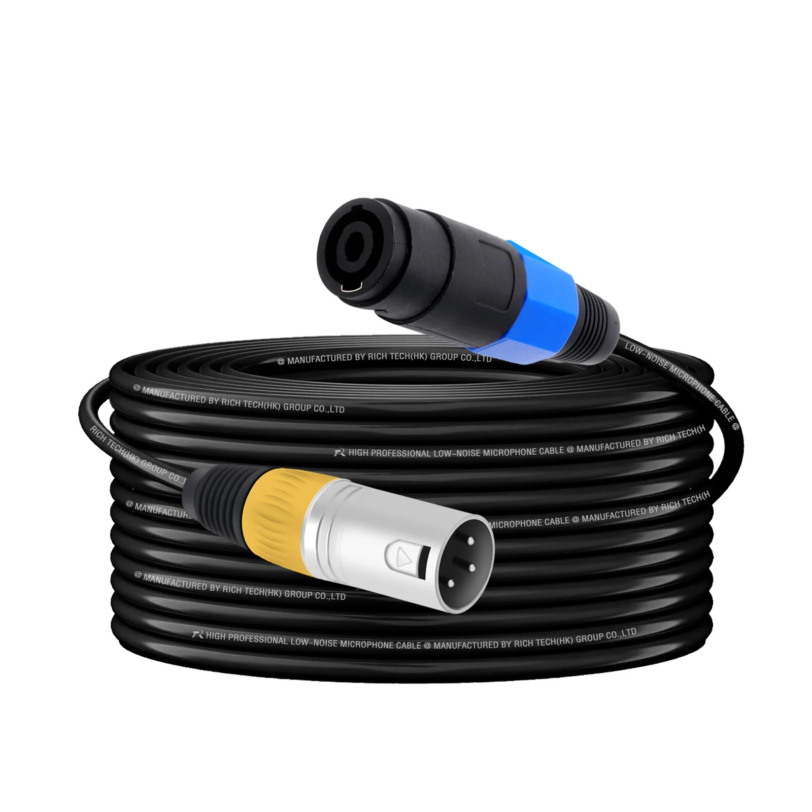 Câble Speakon vers XLR femelle vers XLR 3 broches mâle/femelle, extension audio pour amplificateur Pro DJ PA Stage