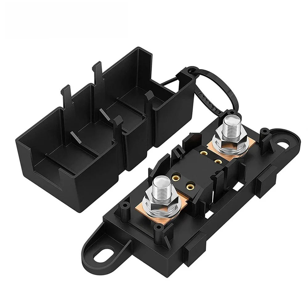 DaierTek MEGA Fusível Bloco ANL Lâmina Bolt-on Fusível Tipo Plano Fusível Para Carro Barco 80A 100A